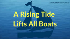 A rising tide lifts all boats and cryptocurrency